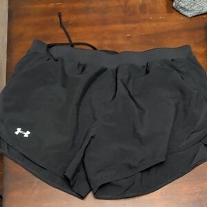 Under Armour Women's Black Athletic Shorts